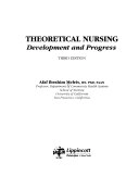 Theoretical nursing : development and progress; Afaf Ibrahim Meleis; 1997