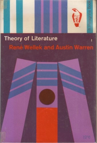 Theory of literature; René Wellek; 1963