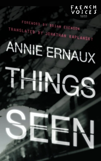 Things Seen; Annie Ernaux; 2010