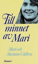 Till minnet av Mari; Mari Uddberg; 1982