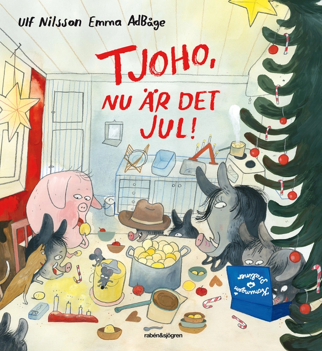Tjoho, nu är det jul!; Ulf Nilsson, Emma Adbåge; 2017