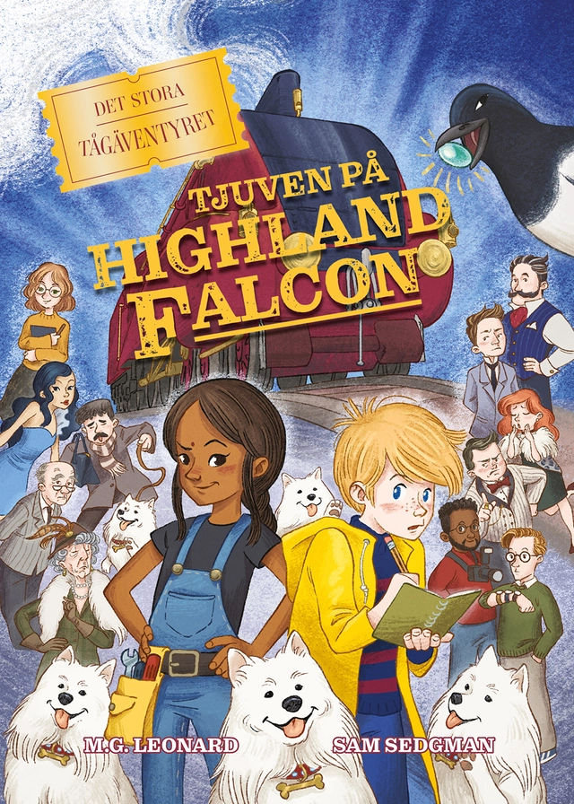 Tjuven på Highland Falcon; M. G. Leonard, Sam Sedgman; 2021