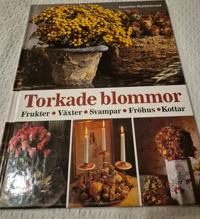 Torkade blommor : [frukter, växter, svampar, fröhus, kottar]; Ingerlise Skjöldebrand; 1994