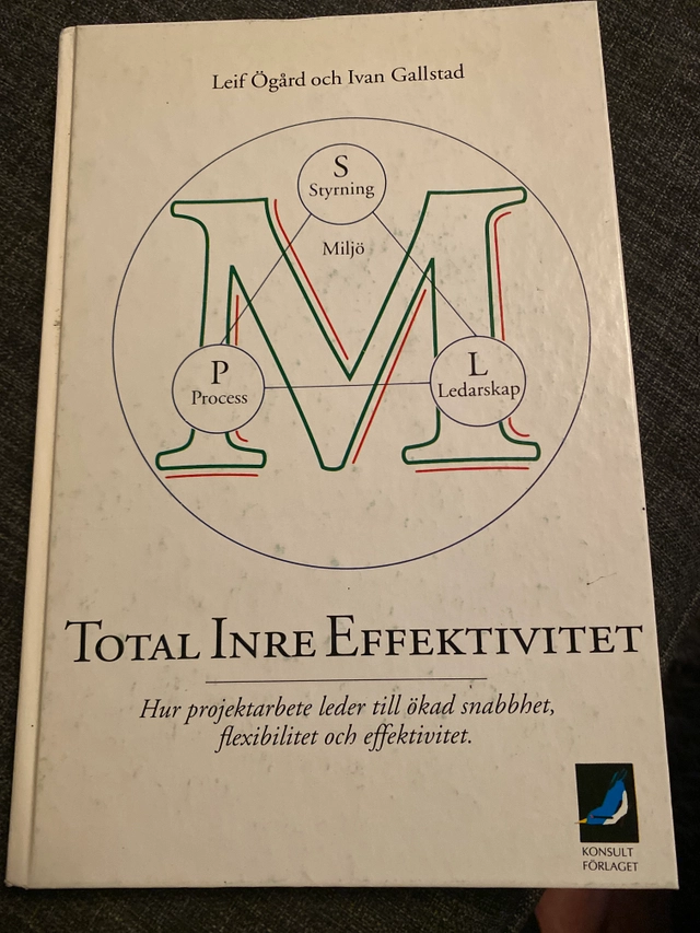 Total inre effektivitet : hur projektarbetet leder till ökad snabbhet, flexibilitet och effektivitet; Leif Ögård; 1994