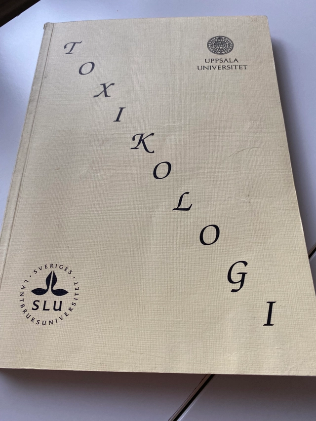 Toxikologi : lärobok i toxikologi utarbetad vid Institutionen för toxikologi, Uppsala universitet, Biomedicum; Uppsala universitet. Institutionen för toxikologi; 1987