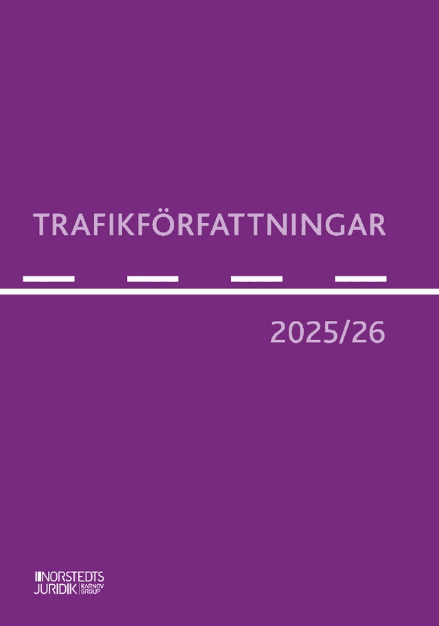 Trafikförfattningar 2025/26; Erik Olsson; 2025