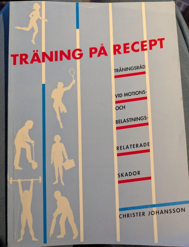 Träning på recept : [träningsråd vid motions- och belastningsrelaterade skador]; Christer Johansson; 1992