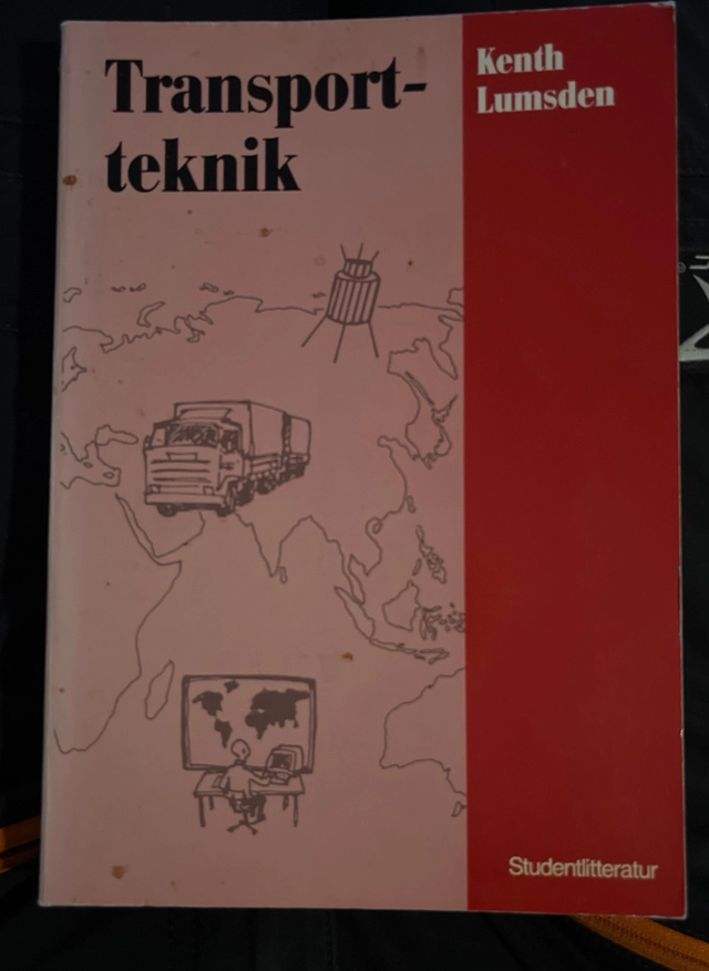 Transportteknik; Kenth Lumsden; 1989