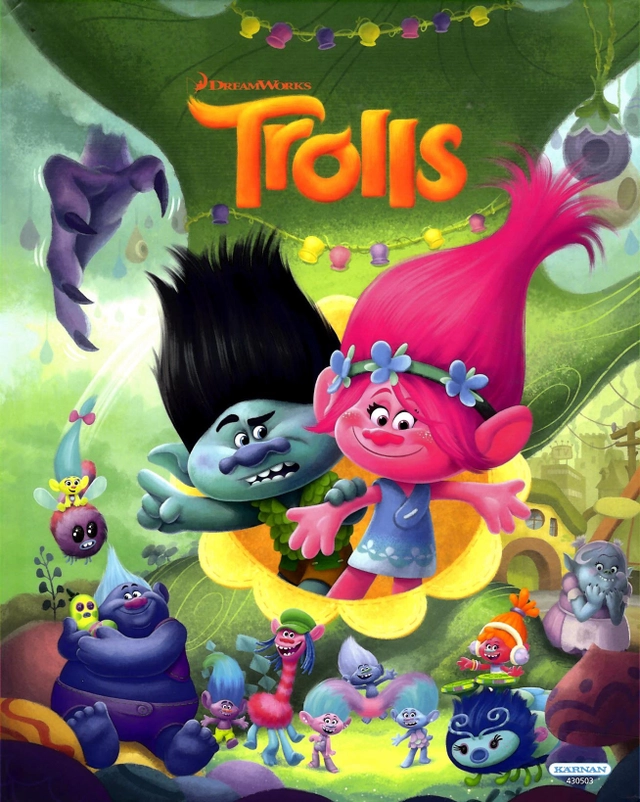 Trolls; Character Building, Fabio Laguna, Olle Sahlin; 2016