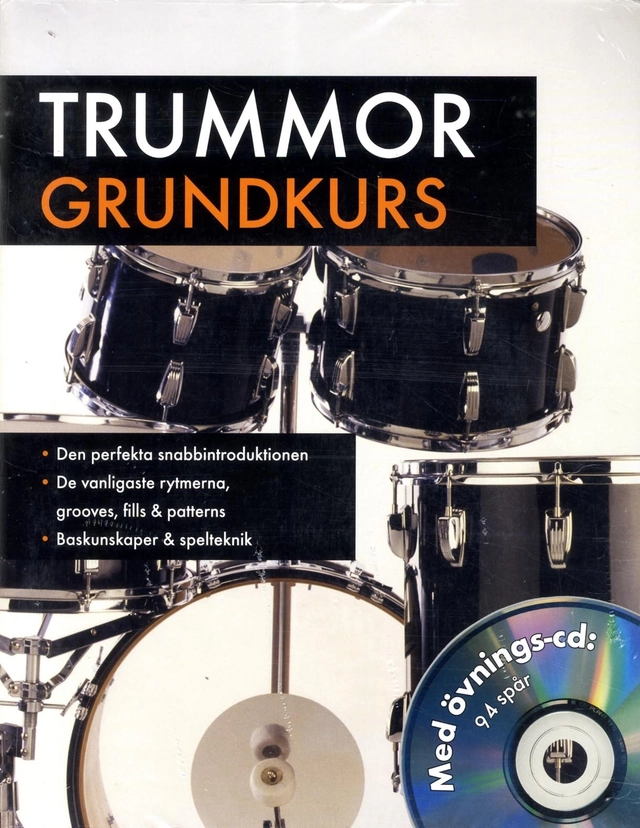 Trummor Grundkurs Med övnings-cd; olaf Stein; 2013