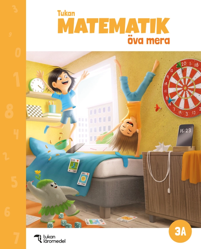 Tukan Matematik 3A Öva mera; Eva Johansson, May-Else Nohr, Hanne Dahl; 2023