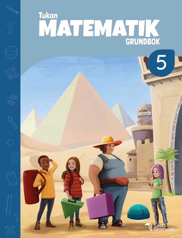 Tukan Matematik 5 Grundbok; Jan Erik Gulbrandsen, Randi Løchsen, Kristin Måleng, Eva Johansson; 2026