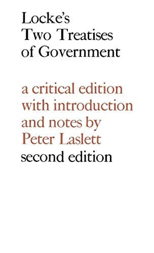 Two treatises of government; John Locke; 1967