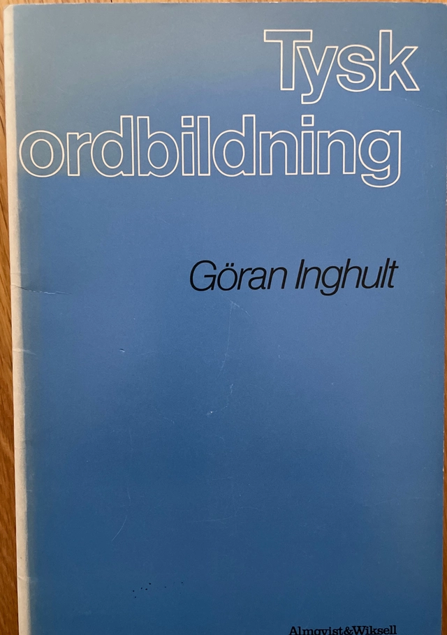 Tysk ordbildning; Göran Inghult; 1992