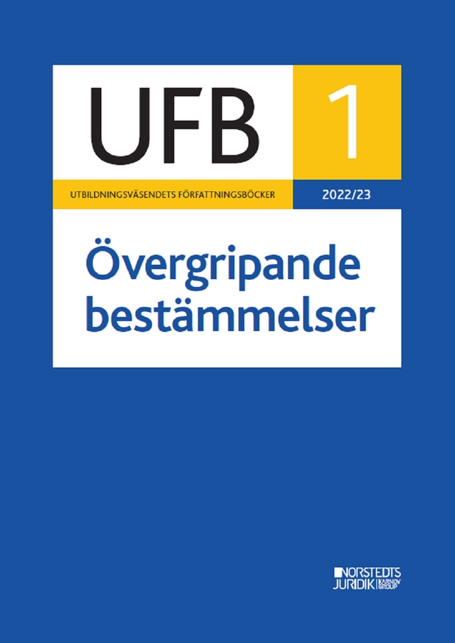 UFB 1 Övergripande bestämmelser 2022/23; 2022