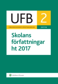 UFB 2 ht Skolans författningar 2017/18; Cram101 Textbook Reviews; 2017