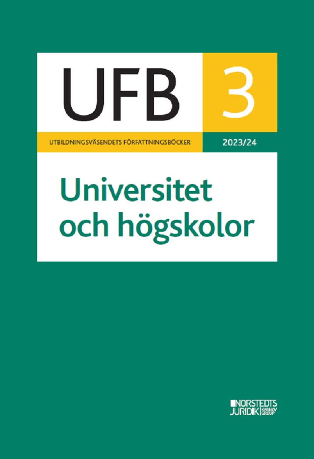 UFB 3 Universitet och högskolor 2023/24; 2023
