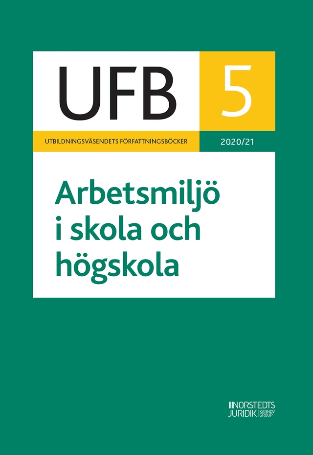 UFB 5 Arbetsmiljö i skola och högskola 2020/21; 2020