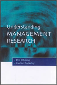 Understanding management research : an introduction to epistemology; Phil Johnson; 2000