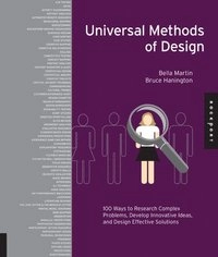 Universal methods of design : 100 ways to research complex problems, develop innovative ideas, and design effective solutions; Bella Martin; 2012