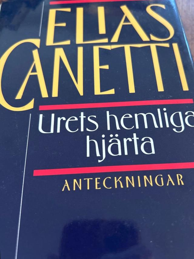 Urets hemliga hjärta; Elias Canetti; 1996