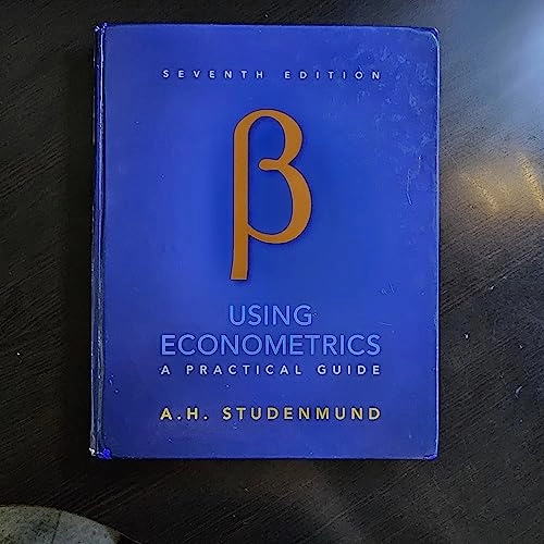 Using econometrics : a practical guide; A. H. Studenmund; 2016