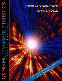 Using multivariate statistics; Barbara G. Tabachnick; 2001
