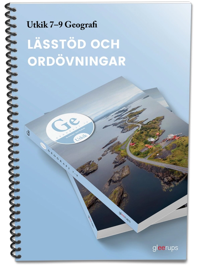 Utkik 7-9 Geografi - lässtöd och ordövningar; Bo Andersson, Anna Windirsch, Johanna Florin; 2026