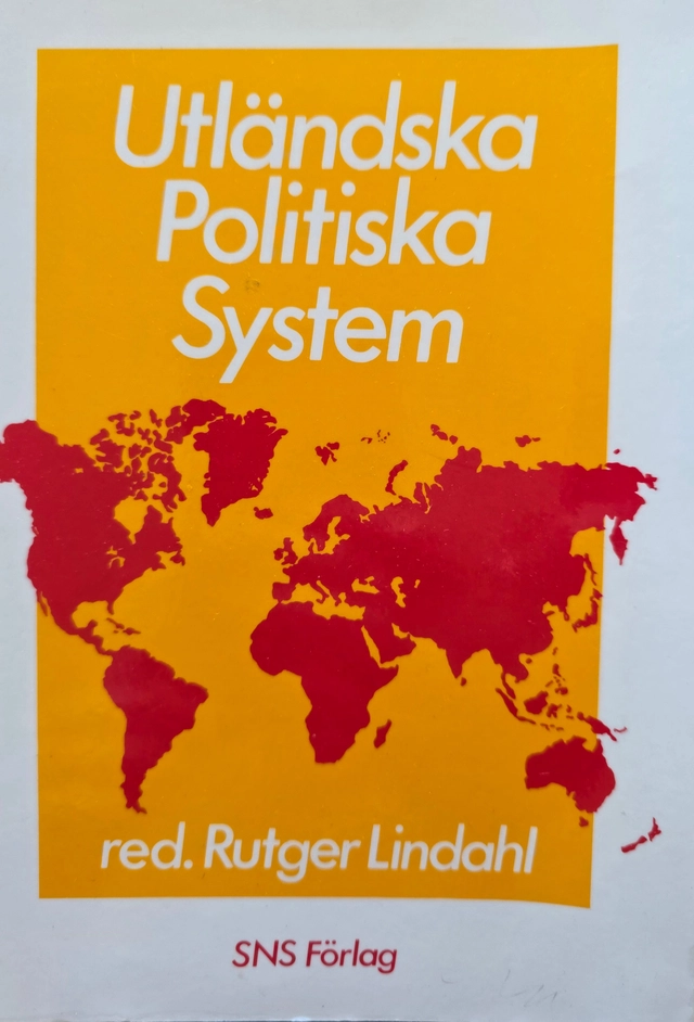 Utländska politiska system; Rutger Lindahl; 1995