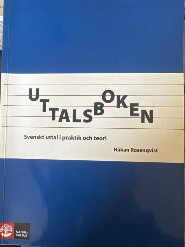 Uttalsboken; Håkan Rosenqvist; 2007