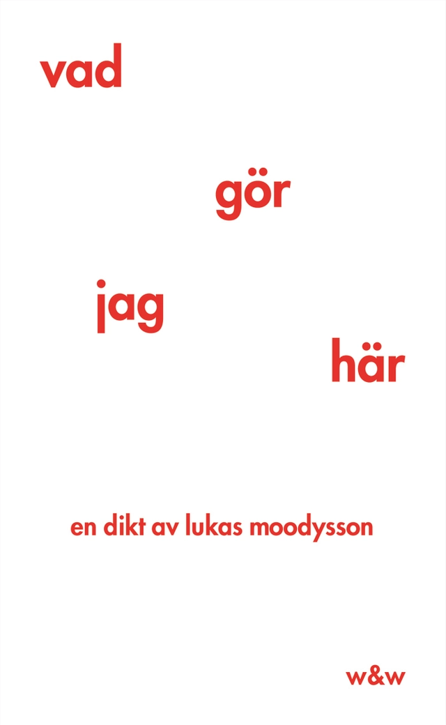 Vad gör jag här; Lukas Moodysson; 2003