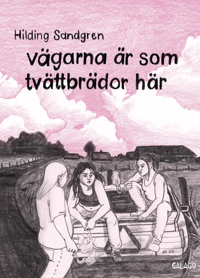 Vägarna är som tvättbrädor här; Hilding Sandgren; 2016