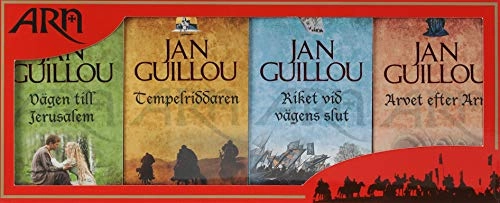 Vägen till Jerusalem ; Tempelriddaren ; Riket till vägens slut ; Arvet efter Arn (presentbox); Jan Guillou; 2007