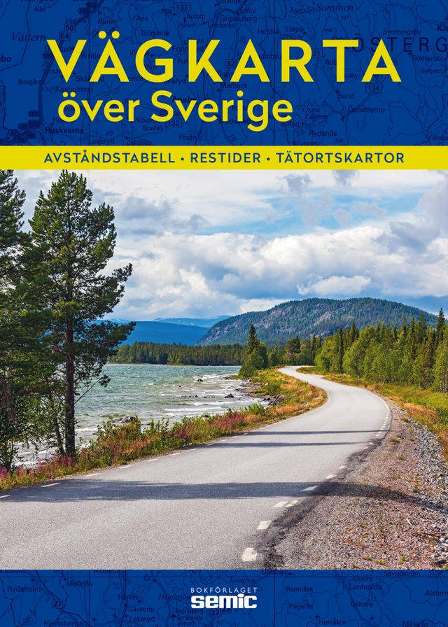 Vägkarta över Sverige; Norstedt; 2021