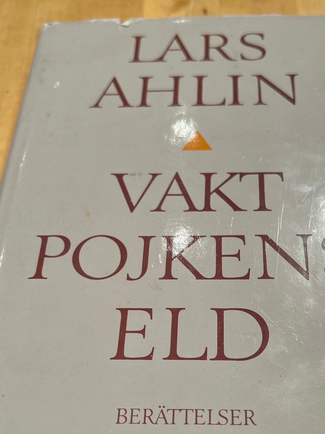 Vaktpojkens eld : berättelser; Lars Ahlin; 1986