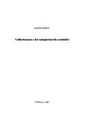 Välfärdsstaten i det mångkulturella samhället; Karin Borevi; 2002