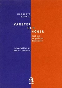 Vänster och höger : essä om en politisk distinktion; Norberto Bobbio; 1998