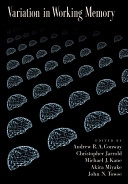 Variation in working memory; Christopher Jarrold; 2007