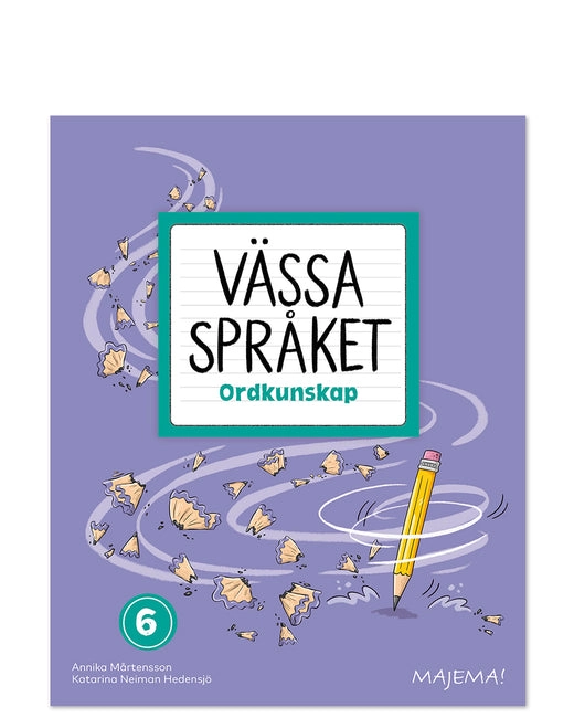 Vässa språket ordkunskap åk 6 arbetsbok; Annika Mårtensson; 2025