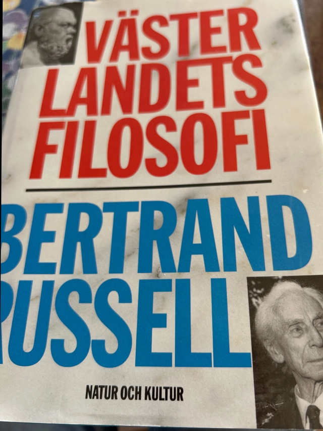 Västerlandets filosofi och dess samband med den politiska och sociala utvecklingen; Bertrand Russell; 1991