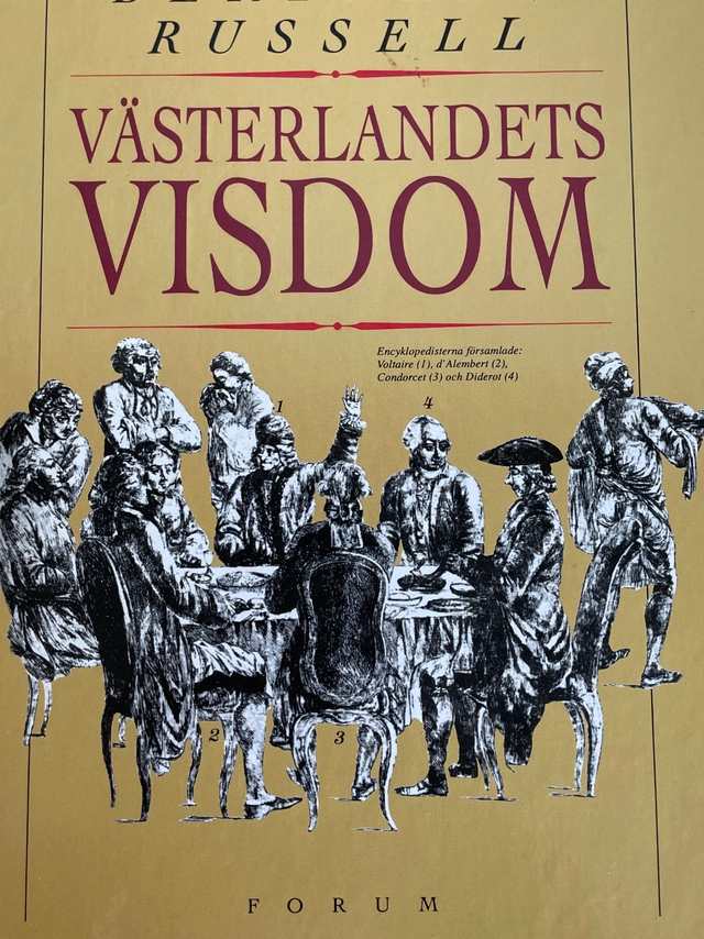 Västerlandets visdom; Bertrand Russell; 1995