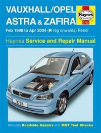 Vauxhall/Opel Astra & Zafira petrol : 1998 to 2004; Legg; 2004