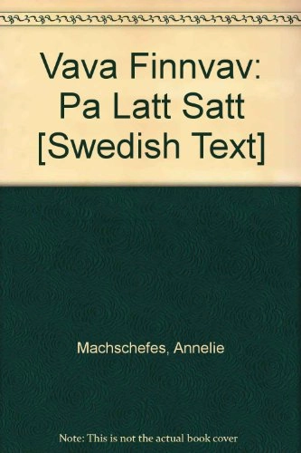 Väva finnväv på lätt sätt; Annelie Machschefes; 1979