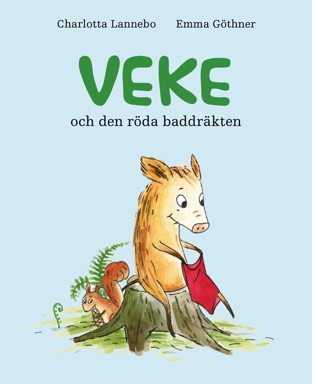 Veke och den röda baddräkten; Charlotta Lannebo; 2019