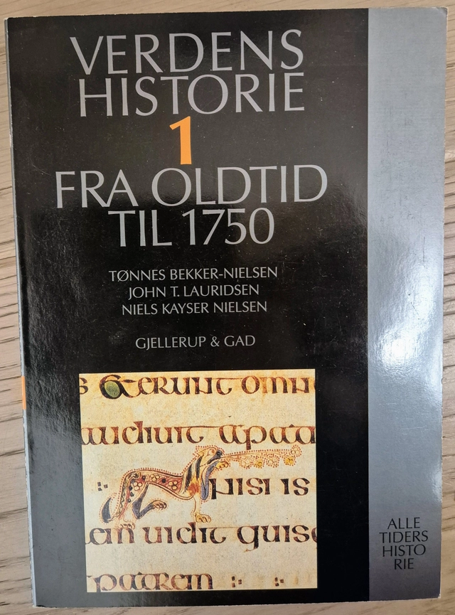 Verdens historie.Alle tiders historieVolym 1 av Verdens historie; Bekker-Nielsen, Lauridsen, Nielsen; 1994