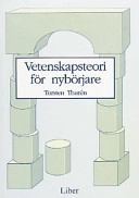 Vetenskapsteori för nybörjare; Torsten Thurén; 1991