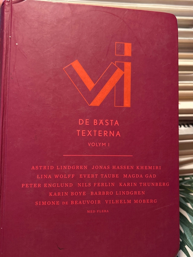 Vi - de bästa texterna; Tomas Dur Fläckman, Mikloz Fläckman, Vi (tidskrift); 2018