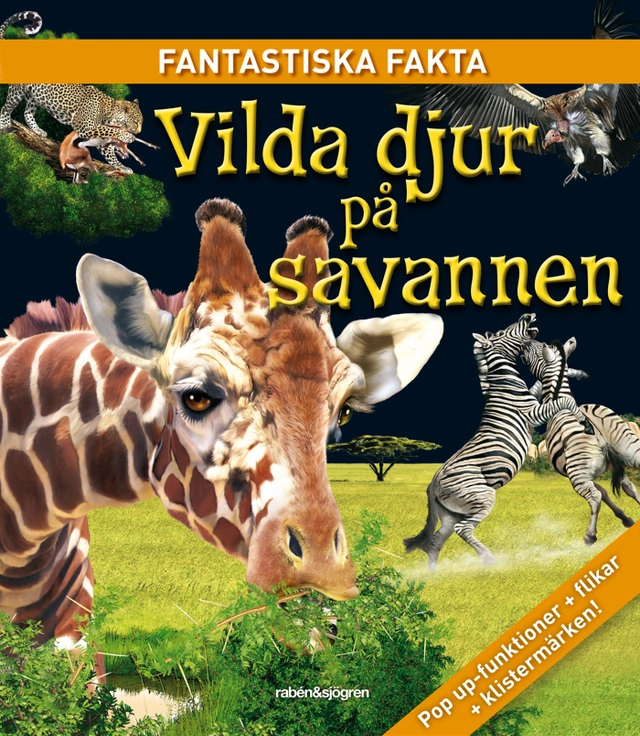 Vilda djur på savannen; Sylvie Bézuel; 2011