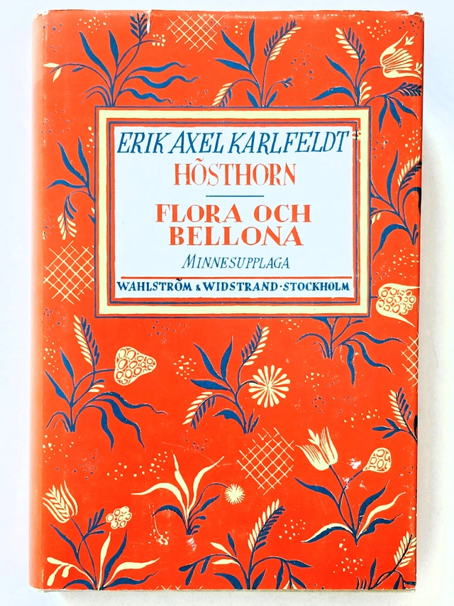 Vildmarks- och kärleksvisor : Flora och Pomona; Erik Axel Karlfeldt; 1979