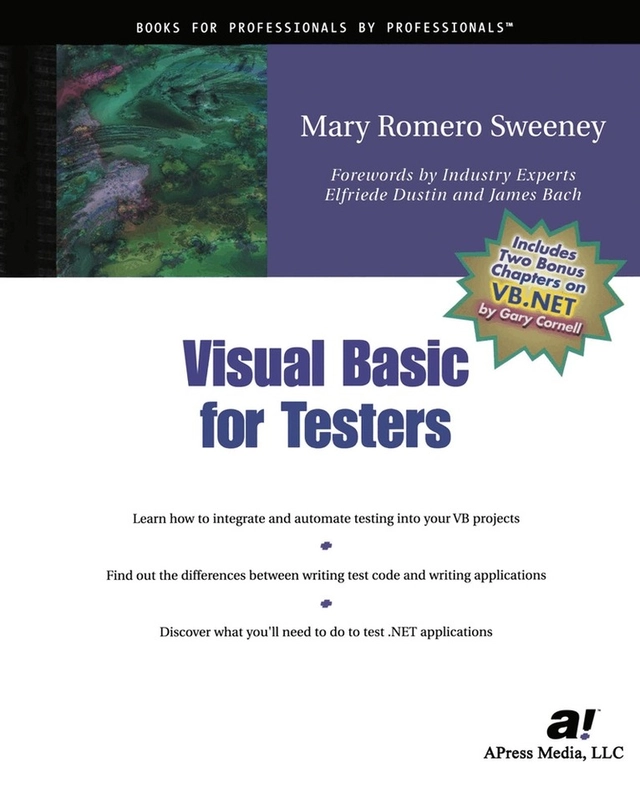 Visual Basic for Testers; M. R. Sweeney; 2001